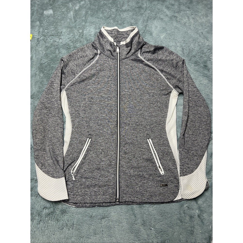 Sunice Esther Golf Jacket Women's M Stretch Zip‎ Pockets Breathable Gray